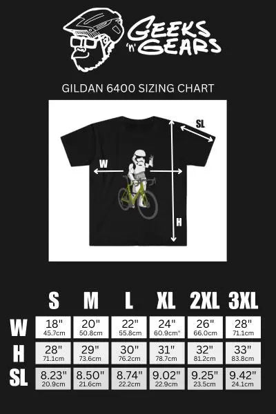 The Ultimate Guide to Properly Sizing a Gildran 64000 T-Shirt - Geeks'n'Gears