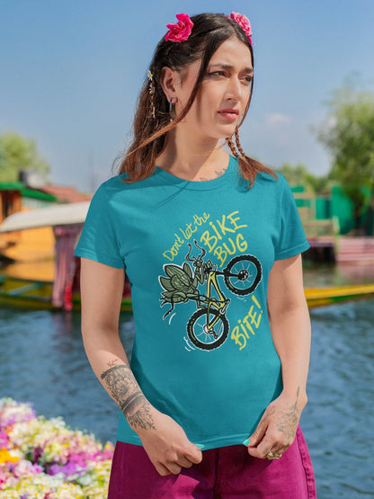 Don't Let the Bike Bug Bite - Bicycle T-Shirt