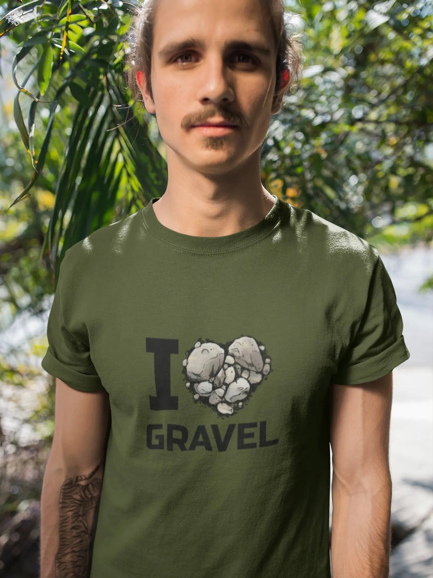 I LOVE GRAVEL - Gravel Bike T-Shirt
