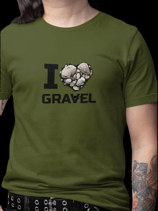 I LOVE GRAVEL - Gravel Bike T-Shirt