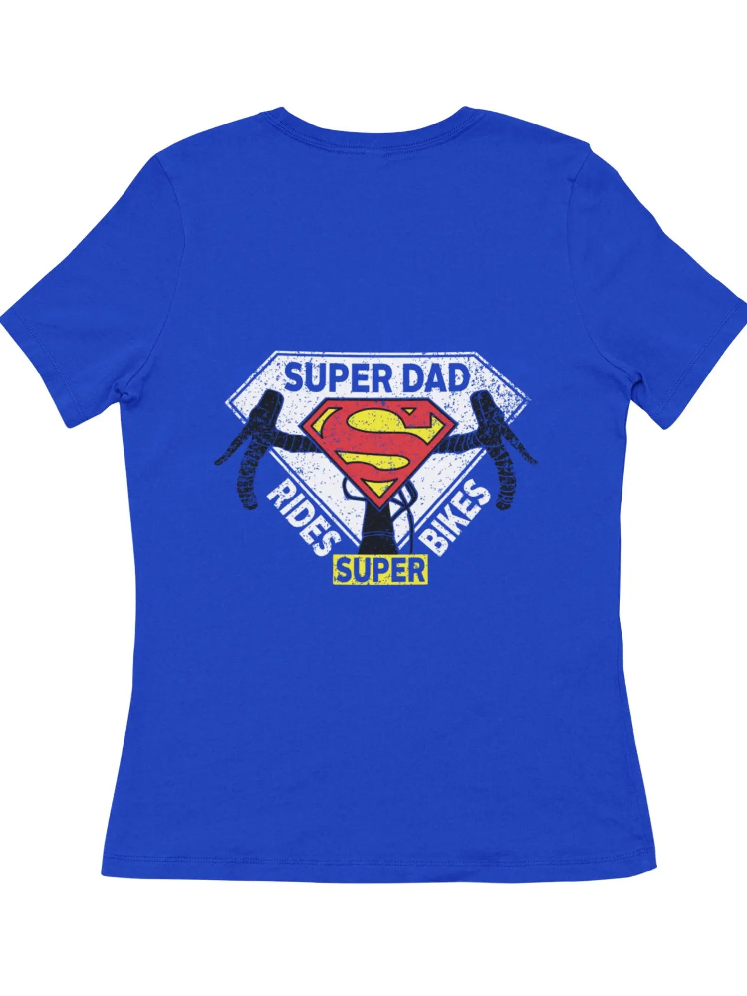 Super Dad Rides Super Bikes Bicycle T-Shirt