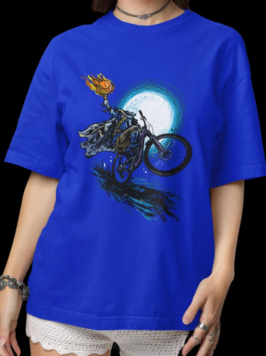 The Headless Bikeman of the Apocalypse Mountain Bike T-Shirt