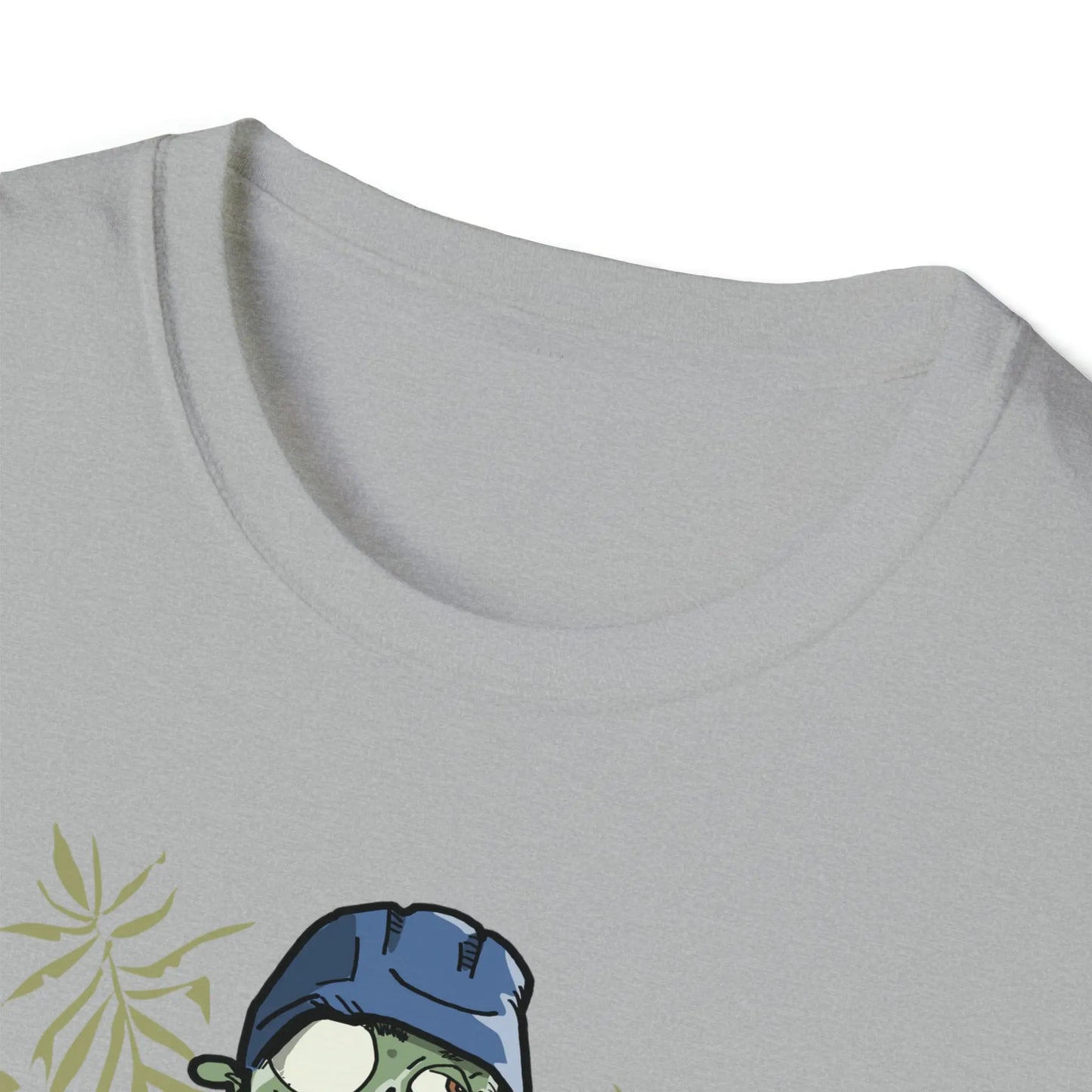 Zombie on Mountain Bike Bicycle T-Shirt
