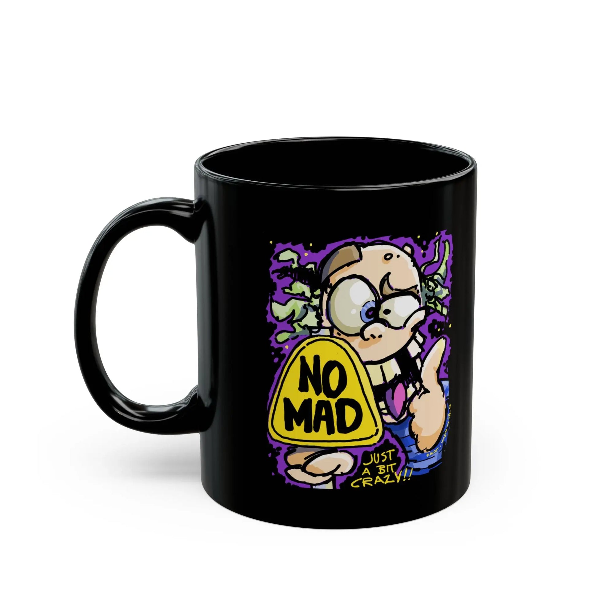 A Digital No-Mad Black Coffee Mug