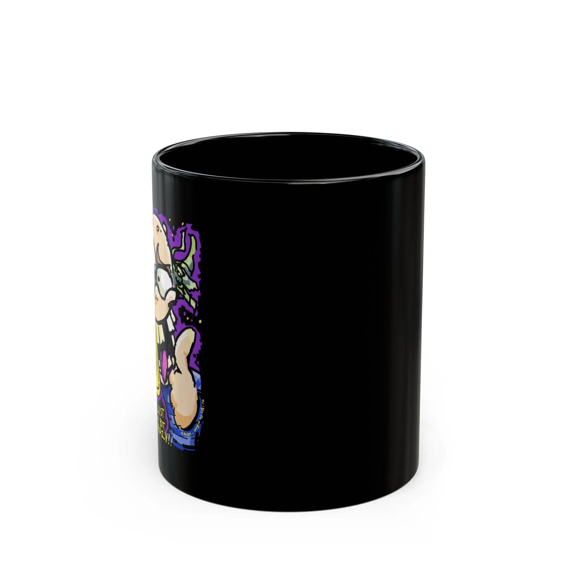 A Digital No-Mad Black Coffee Mug