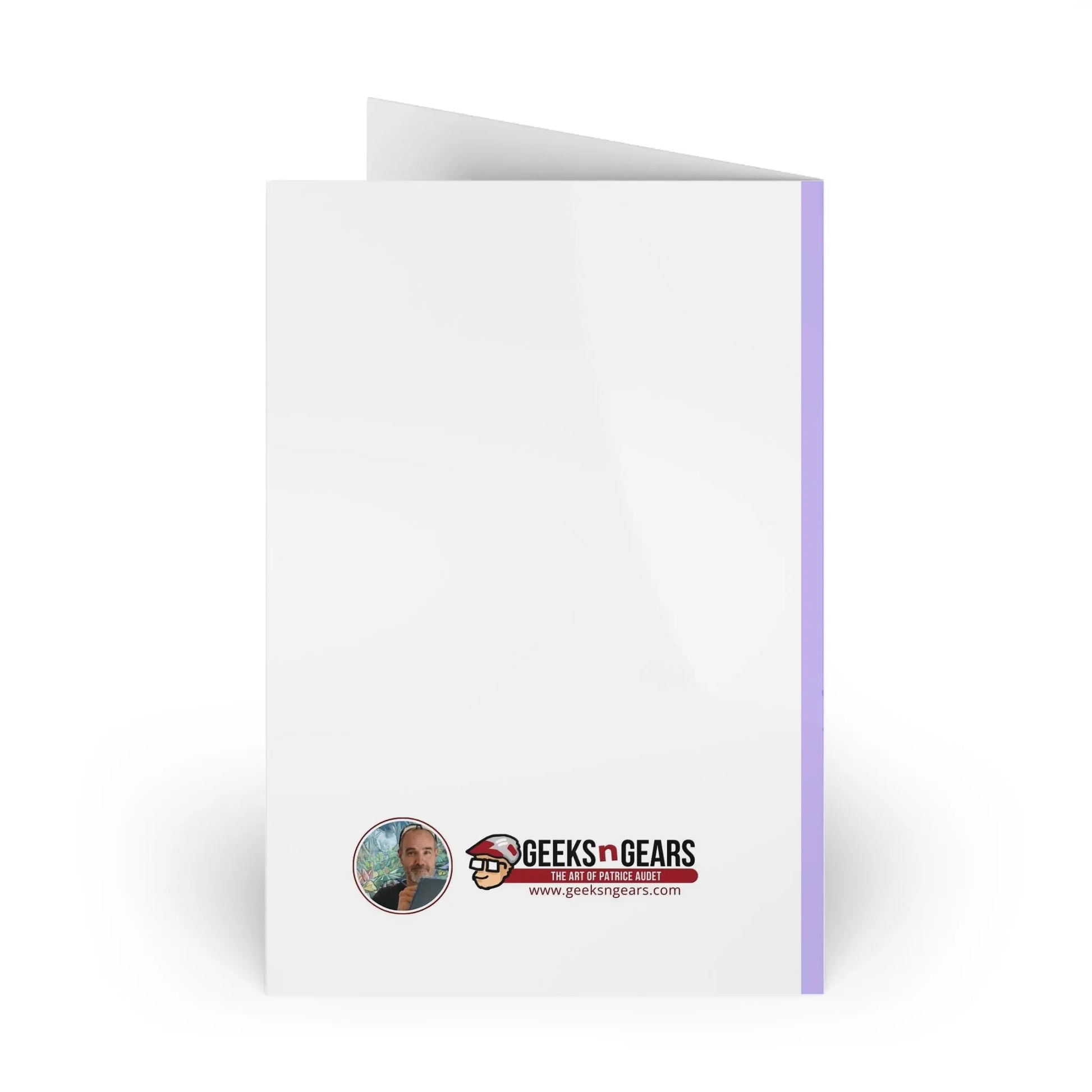 October Monster Greeting Cards - 1 or 10 Pack for Halloween Celebrations