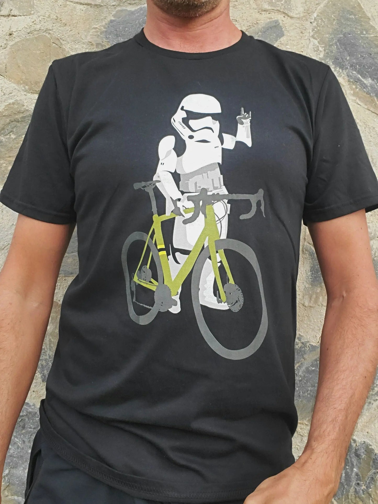 Stormtroopers Road Bike T-Shirt - Geeks'n'Gears - bicycle bike biking